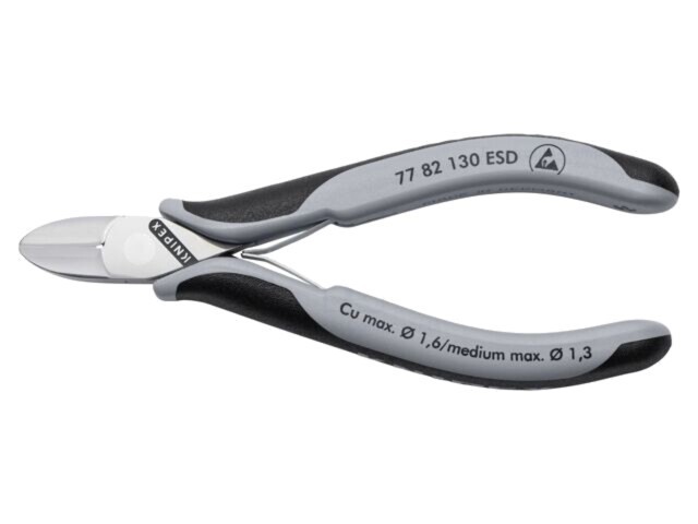 Cleşti laterali KNIPEX ESD 130mm fără faţetă