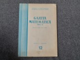 GAZETA MATEMATICA NR 12/1969