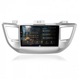 Navigatie Hyundai Tucson 3 (2015-2018) 6GB RAM Android 13 Octacore Slot Sim 4G DSP GPS Wi-FI Carplay Android Auto USB Bluetooth Waze Touchscreen 9 Inc