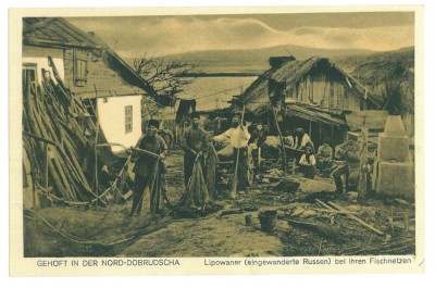 1373 - 25762 DOBROGEA, Pescari lipoveni, Romania - old postcard - unused foto