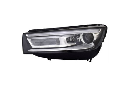 Far Audi Q5 (Fy), 09.2016-10.2020, montare fata, stanga, bi-xenon; cu lumini de zi tip LED; D5S+H8+LED+PWY24W; electric; fara modul lumini de zi LED; foto
