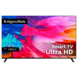 Tv ultrahd 4k 65 inch 165cm smart vidaa kruger&amp;matz, 165 cm