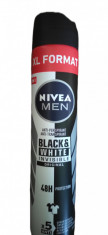 Deodorant spray Nivea Men Invisible Black&amp;amp;White 200ml foto