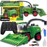 MAȘINĂ AGRICOLĂ COMBINE HARVESTER JUCĂRIE CU TELECOMANDĂ PENTRU COPII GRAIN RC