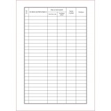 Cumpara ieftin Registru pentru inscrierea si evidenta elevilor la cluburile sportive scolare coperta carton gros