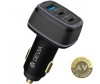 Incarcator Auto DEVIA Extreme 115W 3A 1 x USB-A - 2 x USB-C Negru