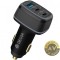 Incarcator Auto DEVIA Extreme 115W 3A 1 x USB-A - 2 x USB-C Negru