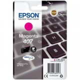Cartus Cerneala Original Epson Magenta nr.407 pentru WF-4745 Series 20,3ml "C13T07U340"(RAPO)