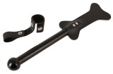 Padela Zado Dog Bone Shape Negru