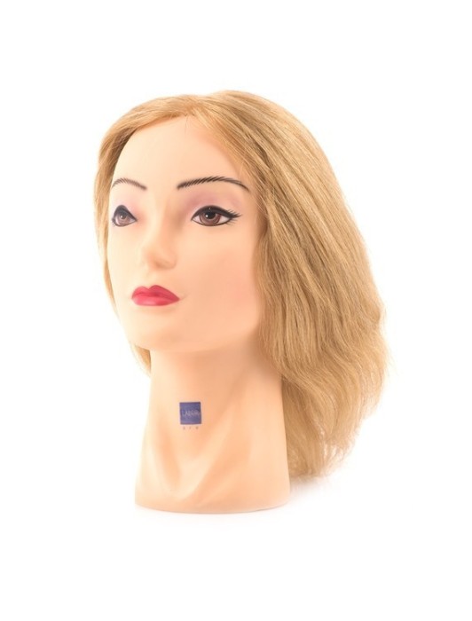 Manechin cu par natural, 30 CM