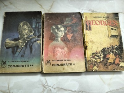 Conjuratii 2 volume &amp;amp; Georges - Alexandre Dumas foto