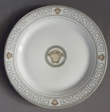 FARFURIE DIN PORTELAN, PLACATA CU AUR 24 KARATE, COLECTIA DA VINCI - VERSACE