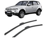 Cumpara ieftin Set stergatoare auto Bosch Aerotwin Retrofit, 2 bucati, cauciuc siliconat, 550x500mm, pentru BMW Seria X3