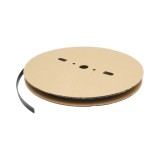 Tub termocontractabil negru 13 mm, rola 100 m pentru cabluri