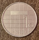 C50 - Moneda foarte veche - Olanda - 1 gulden - 1998
