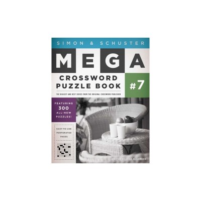 Simon &amp;amp; Schuster Mega Crossword Puzzle Book #7 foto