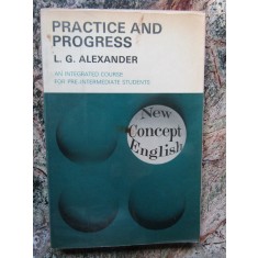 NEW CONCEPT ENGLISH - PRACTICE AND PROGRESS