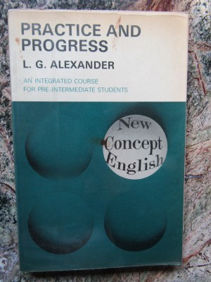 NEW CONCEPT ENGLISH - PRACTICE AND PROGRESS foto