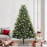 VidaXL Brad de Crăciun artificial cu ramuri articulabile și 300 de LED-uri 3396014
