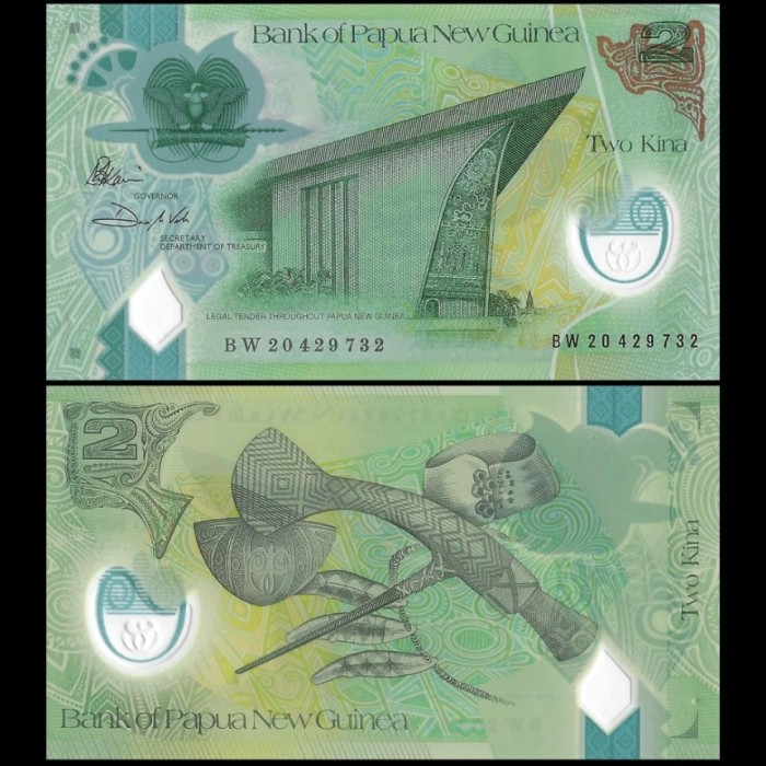Papua New Guinea 2020 - 2 kina UNC