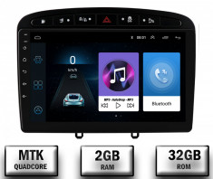 Navigatie Peugeot 308 408 (2008-2013), Android 9.1, QUADCORE MTK 2GB RAM + 32GB ROM, 9 Inch - AD-BGP3408MTK2GB foto