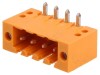 Regletă de conexiuni deconectabilă 3,5mm cu 4 socluri tată