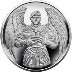 Ucraina 10 Hryven 2021 - ( Forțele de Asalt Aerian) 30.0 mm ,KM-1026 UNC !!!