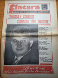 Flacara 26 ianuarie 1984 - ziua de nastere a lui ceausescu