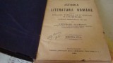 Gheorghe Adamescu - Istoria literaturii romane - 1924 - uzata