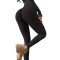 Colanti skinny cu talie inalta, efect modelator si tesatura elastica premium - M