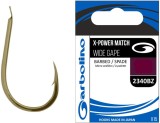 Carlige Garbolino X-Power Match Wide Gape 2340BZ, Nr.10, 15buc/plic
