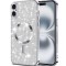 Husa iPhone 16 Plus Magsafe Sclipici Techsuit Transparenta