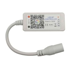 Mini controler cu Bluetooth pentru benzi LED RGBW elSales ELS-CBB , 5-24 V , alb