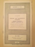 Catalog casă licitații Sotheby &amp; Co, iulie 1947, de colecție, rar