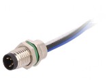 Conector M8 Tată 4 Pin Montare Panou