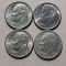 10 centi (one dime) SUA - 1999 P, 2002 D, 2008 P, 2017 D