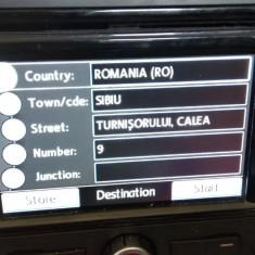 VW SKODA GPS SD Hărți navigație VW RNS 310 Full Europa România 2023