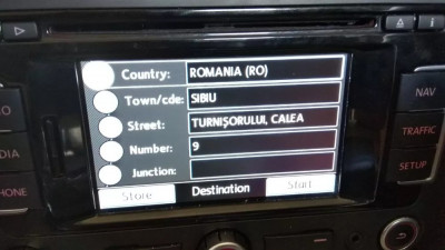 VW SKODA GPS SD Hărți navigație VW RNS 310 Full Europa Rom&amp;acirc;nia 2023 foto