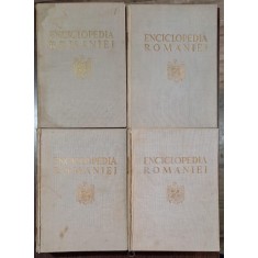ENCICLOPEDIA ROMANIEI, sub redactia lui Dimitrie GUSTI (VOL I - IV) - cu majoritatea portretelor