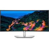 Monitor curbat LED IPS Dell UltraSharp 34, WQHD, Display Port, USB-C, Vesa, Negru