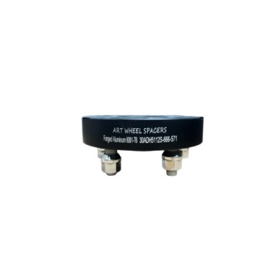 Distantier jante auto 5x112 30mm Negru , prindere dubla cu piulite incluse M14x1.5 , 66.6-57.1 Cod: DST3007 Automotive TrustedCars foto