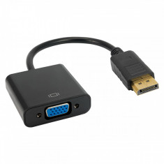 Adaptor AKYGA AK-AD-36 VGA Female - DisplayPort Male Negru foto