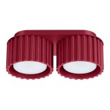 Plafonieră Aura 2 Burgundy Gx53