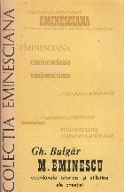 M. Eminescu coordonate istorice si stilistice ale operei foto