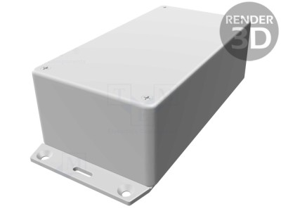 Carcasă universală ABS gri IP54 foto