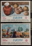 BC266, Kibris Turcia 1975, serie picturi, europa cept