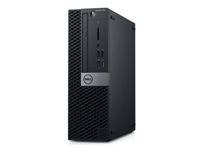 Calculator Dell Optiplex XE3, Desktop SFF, Intel Core i7 8700 3.2 GHz, 64 GB DDR4, 2 TB SSD M.2 NVMe NOU, Windows 11 Pro, 1 An Garantie