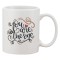 Cana alba personalizata &#039;You are the one&#039;, INOVATIX&reg;. 330ml