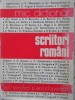 Scriitori Romani - Mic Dictionar, Mircea Zaciu, 1978, Editura Stiintifica, Biografii, Carte Coperta Cartonata