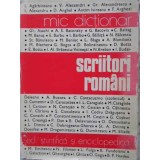 SCRIITORI ROMANI. MIC DICTIONAR-MIRCEA ZACIU-226498